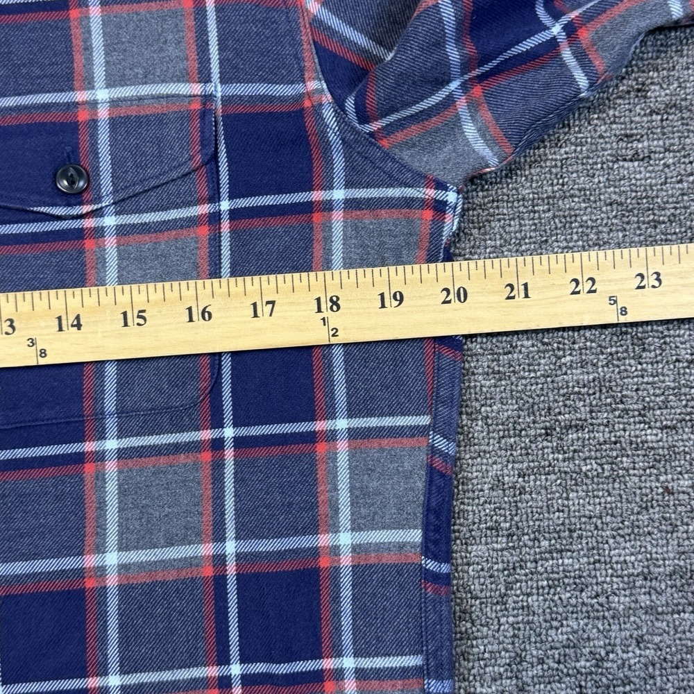 Bonobos Flannel Button Up Shirt Plaid Slim Fit Long Sleeve Men's Size Medium - Picture 7 of 10